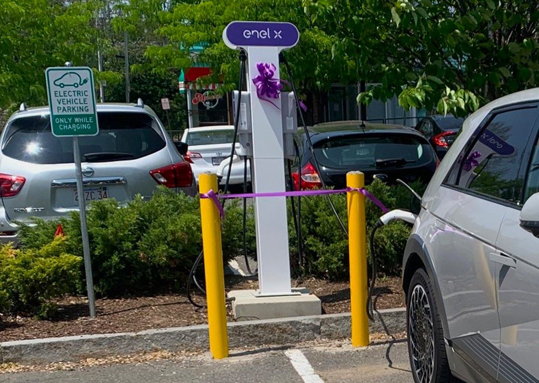 EV charger installation with Rivermoor for the town of Westfield, MA